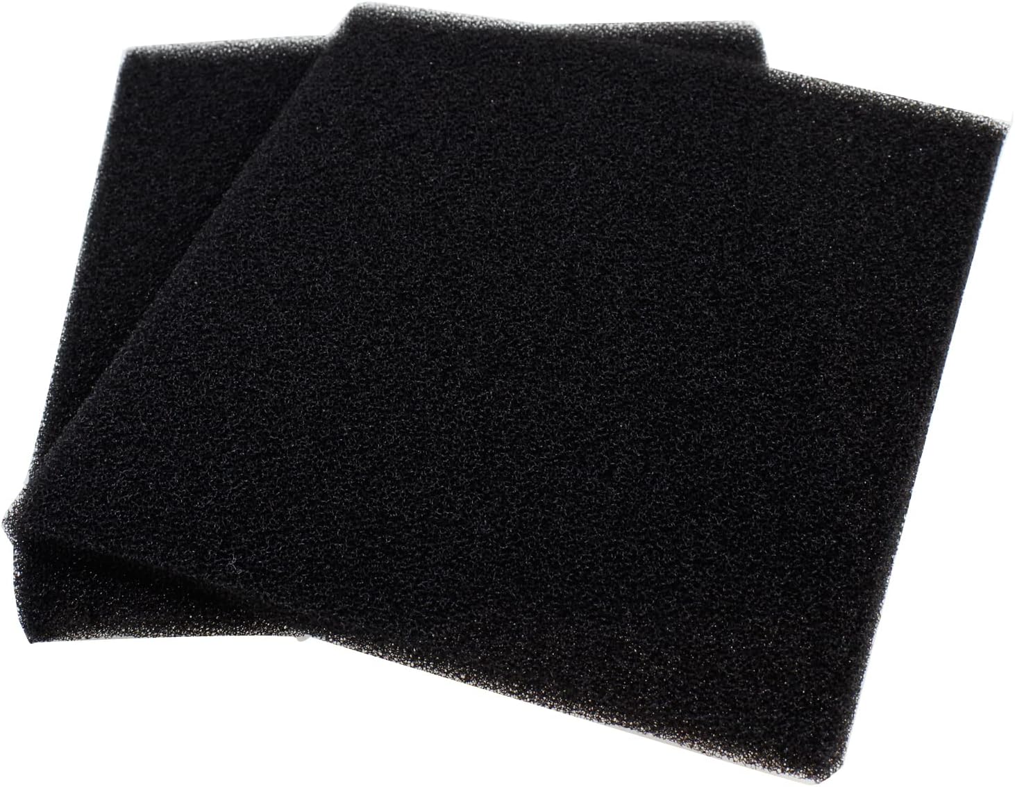 AQUANEAT 2 Pack Aquarium Bio Sponge Filter Media Pad Cut-to-Size Open Cell Foam Sheet for Fish Tank Sump (72" x 12" x 1")