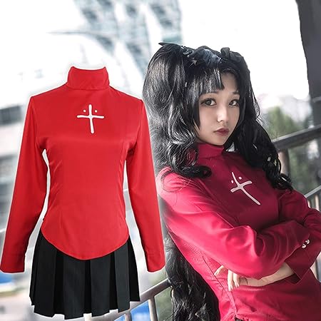 Amazon フェイト コスプレ 衣装 Fate Stay Night コスチューム 遠坂 凛 とおさか りん コスプレ 赤い悪魔 スカートネックレス セット 人気ゲーム キャラクタ Cospaly 制服 イベント仮装 学園祭 文化祭 パーティー ハロウィン クリスマス 髪飾りが含む コスプレ Amazon フェイト コスプレ 衣装 Fate Stay Night コスチューム 遠坂 凛 とおさか りん コスプレ 赤い悪魔 スカートネックレス セット 人気ゲーム キャラクタ Cospaly 制服 イベント仮装 学園祭 文化祭 パーティー ハロウィン クリスマス 髪飾りが含む コスプレ