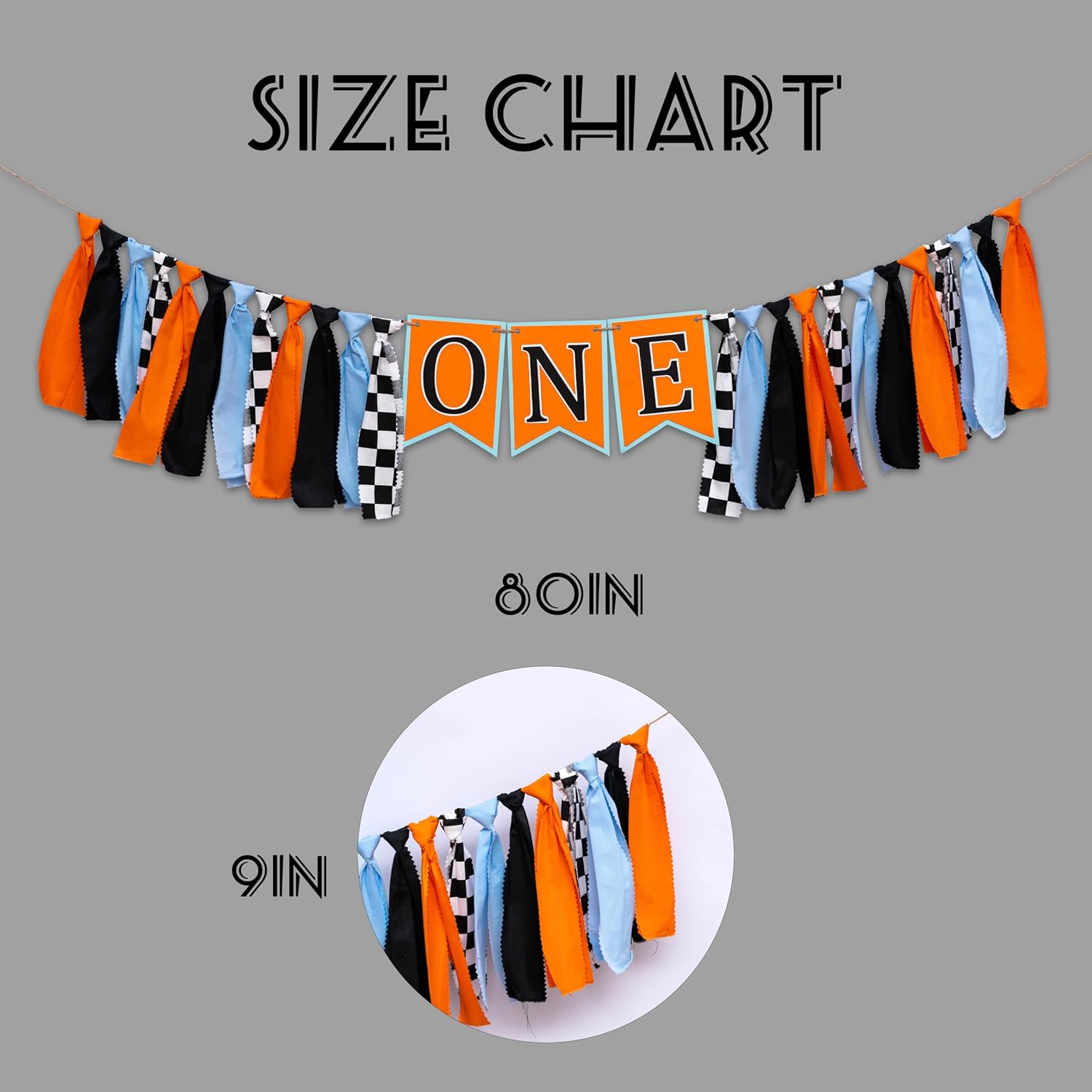 Gostman Racing Theme ONE High Chair Banner