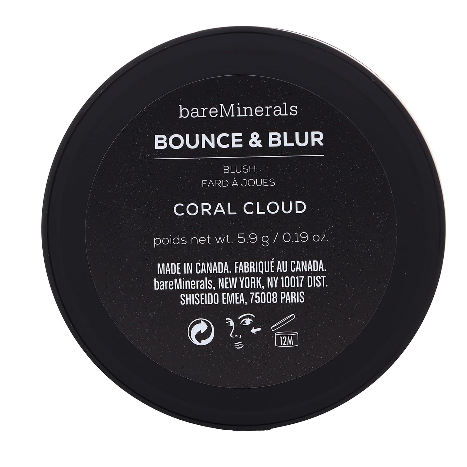 Bare Escentuals Bounce & Blur Powder Blush Coral Cloud, 0.19 Oz