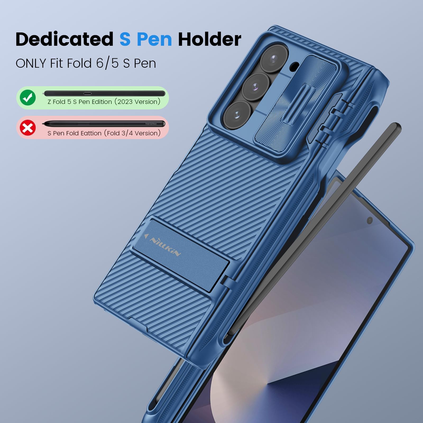 Samsung Galaxy Z Fold 3 512GB+ ケース+Sペン Amazon.com: Nillkin Samsung Galaxy Z Fold 6 Case with S Pen Holder