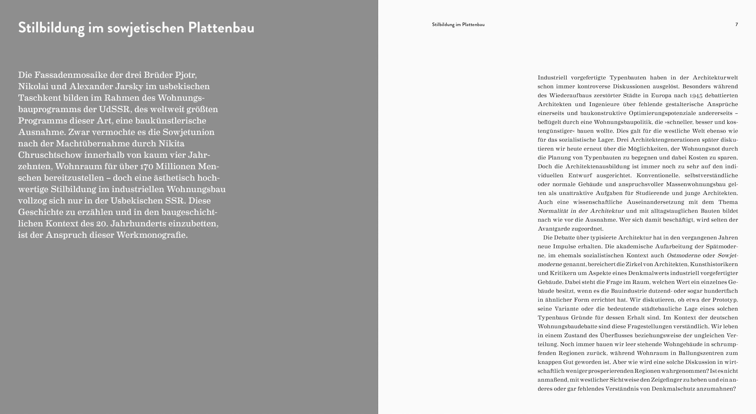 Fassadenkunst im Plattenbau: Das Werk der Brüder Jarsky im sowjetischen Taschkent