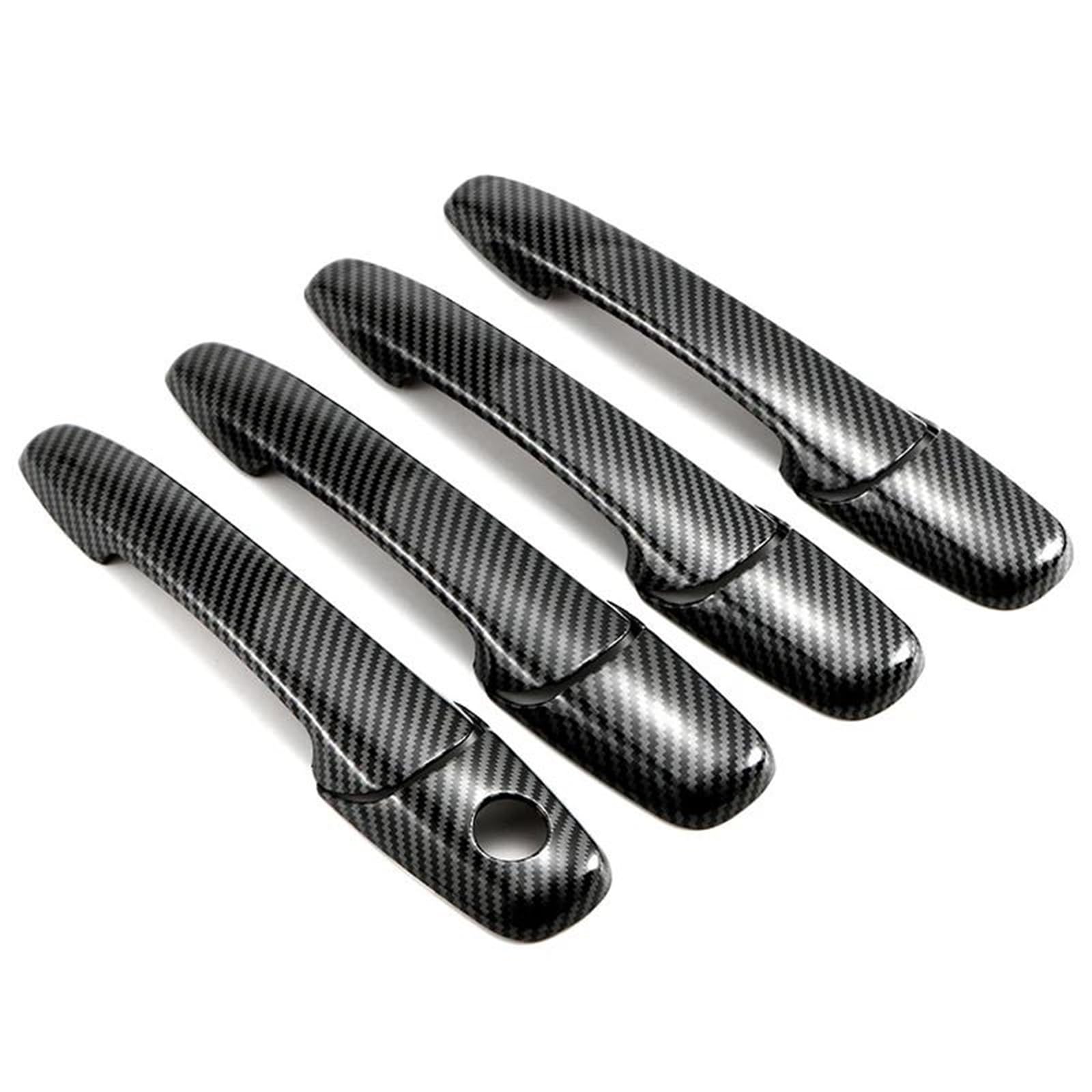 YESKIT Car Door Handle Cover Replace Accessories for Mazda RX8 2004-2011 CX9 2007-2015(Carbon Fiber)