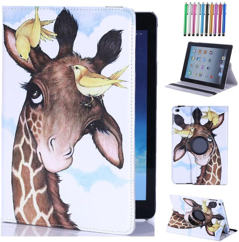 CULIKER Huawei MediaPad T3 8-Inch Case, Slim Shell Stand Case Rotating Cover for Huawei MediaPad T3 8" Tablet