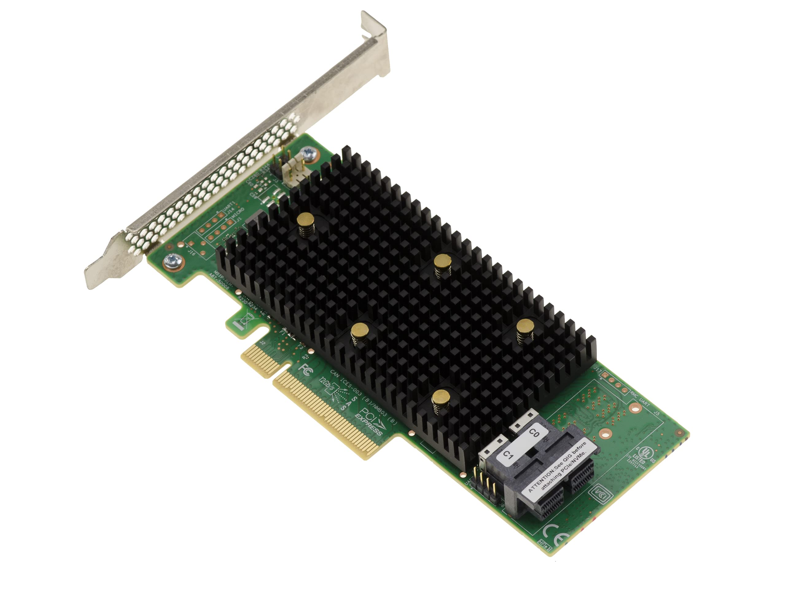 KALEA-INFORMATIQUE PCIe 3.1 SAS SATA NVMe 12GB 8 Porte Interne - Raid 0 1 5 10 50 - BROADCOM Originale LSI 9440-8i - Ref 05-50008-02