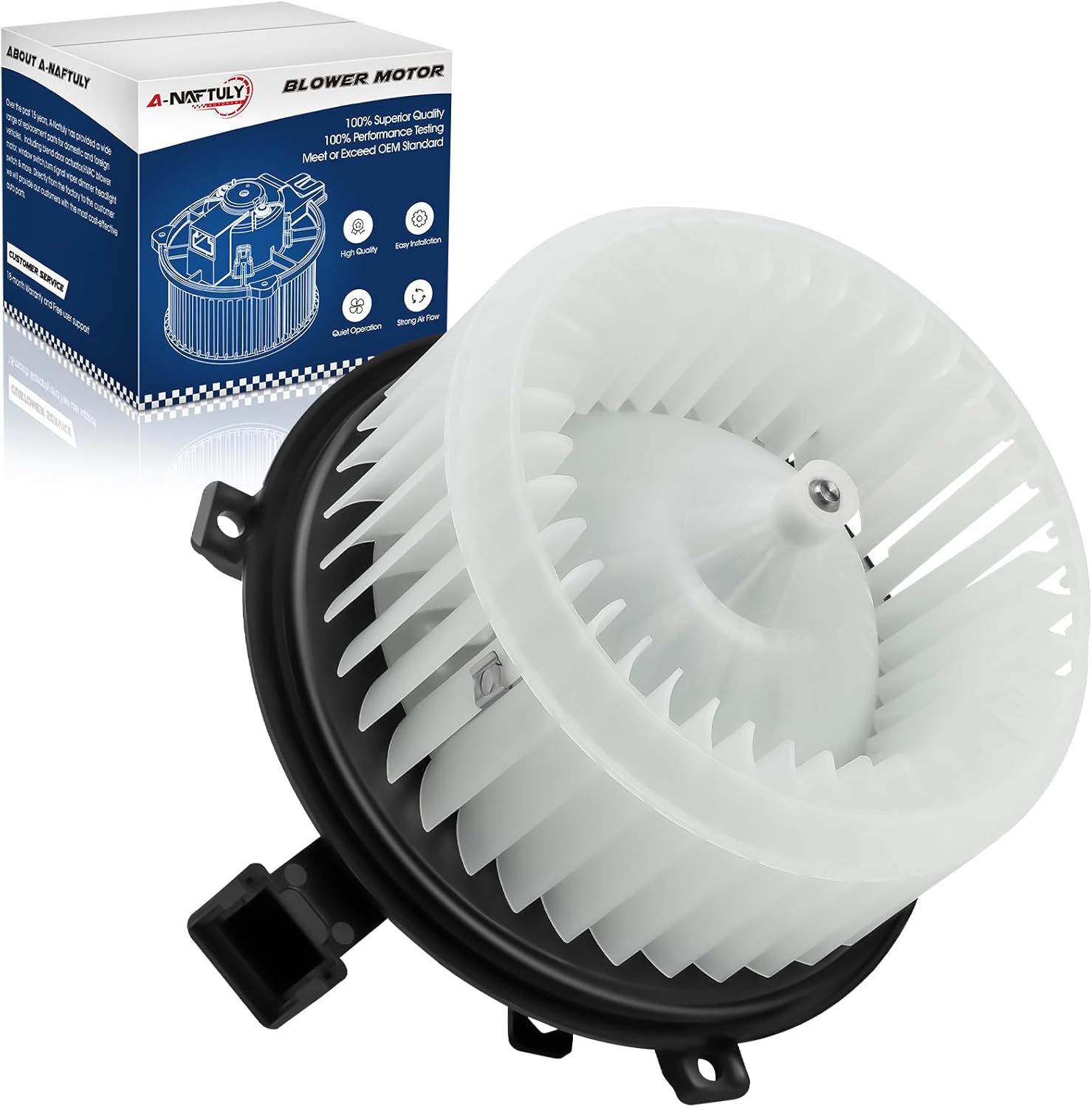 AC Blower Motor Fan Replacement Fits for 2012-2020 Chevy Sonic, 2013-2022 Chevy Trax, 2014-2022 Buick Encore, HVAC Heater Blower Motor Fan Assembly, Replace 700309