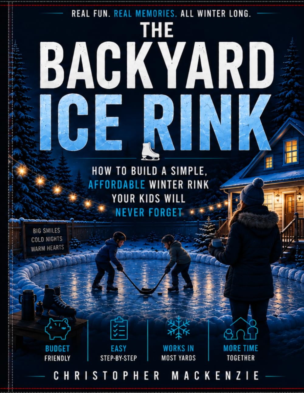 The Backyard Ice Rink: How to Build a Simple and Affordable Backyard Hockey Rink