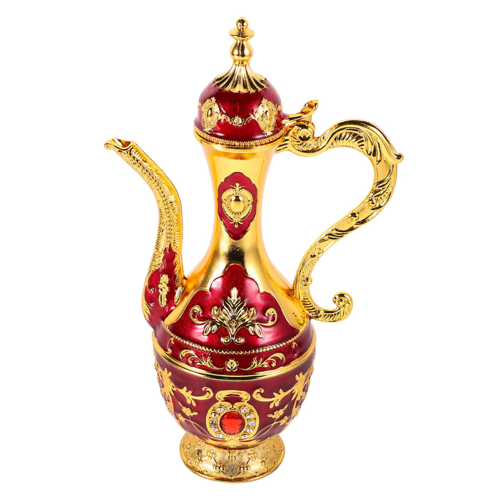 Bouilloire vintage rouge Mikikit pour vos réunions familiales