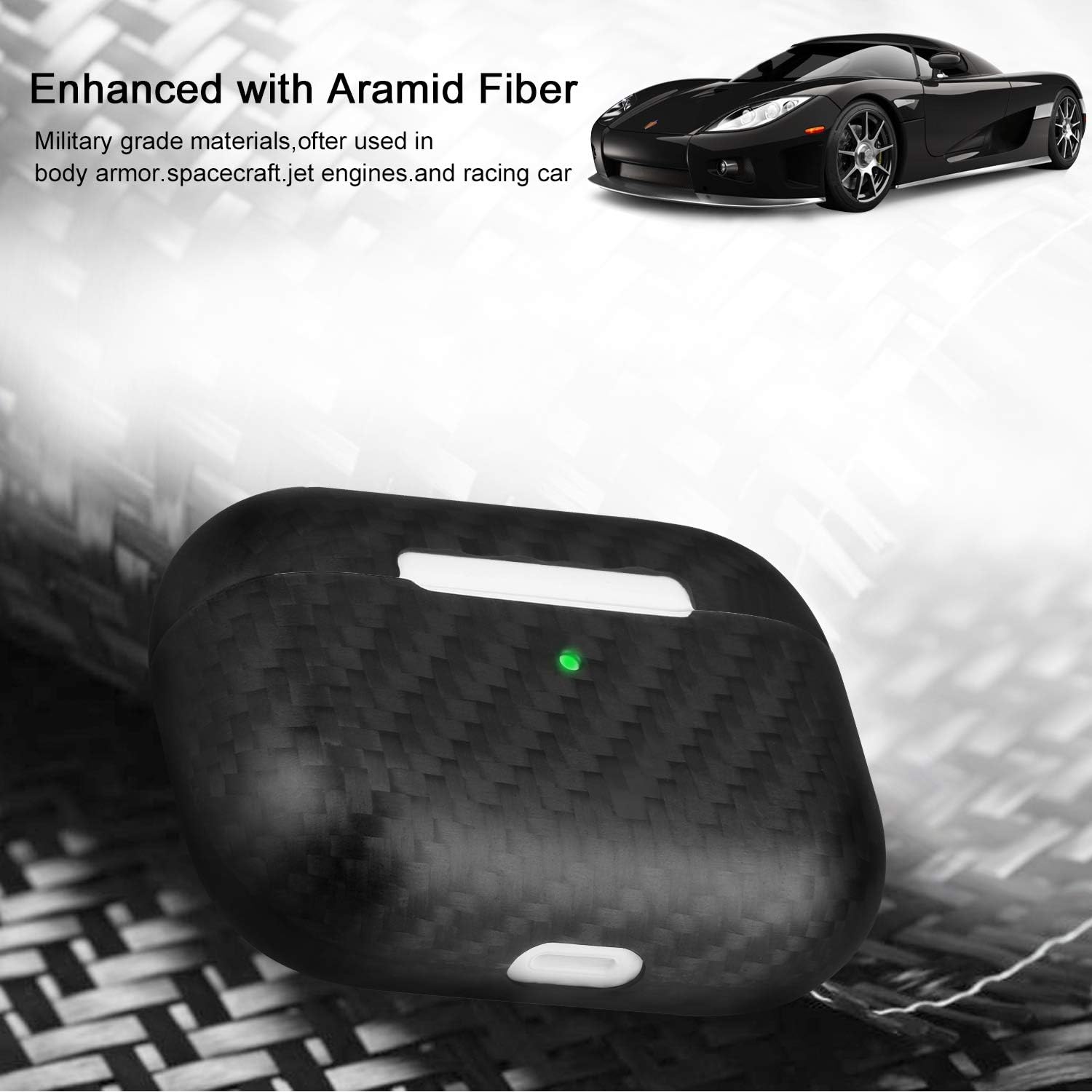 حافظة حماية من مانجيكس لسماعات ايربود برو بتصميم كيس مصنوعة من... - view 5