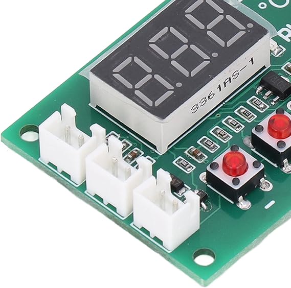 PWM Fan Controller with Digital Display 4 Wire Temperature Control for PC Cooling Systems