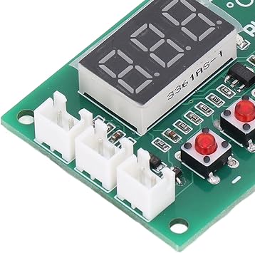 PWM Fan Controller with Digital Display 4 Wire Temperature Control for PC Cooling Systems