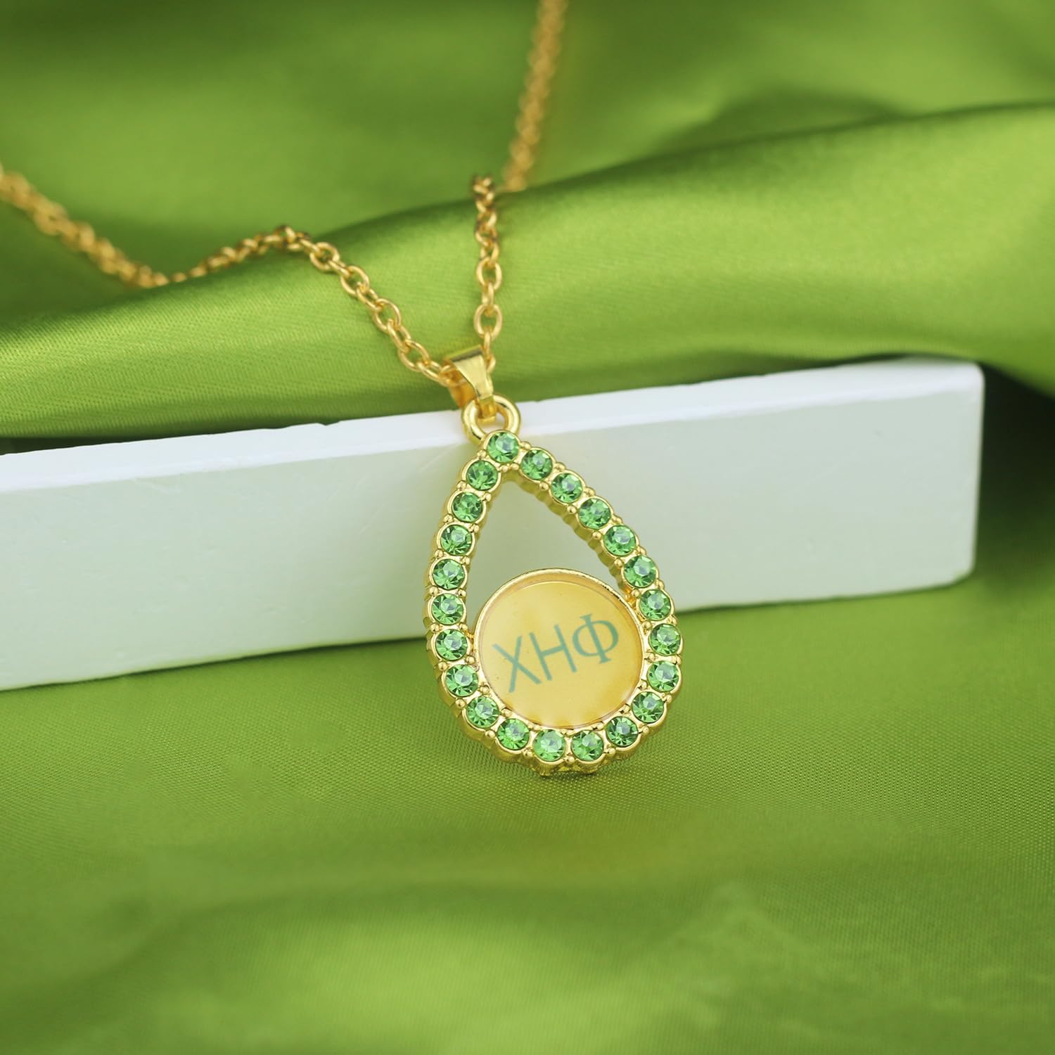 Keeblon Rhinestone Chii Etaa Necklace for Women 1932 CEta Gift Greek Sorority Gift Paraphernalia Jewelry for Soror Sisterhood Sister - Image 7