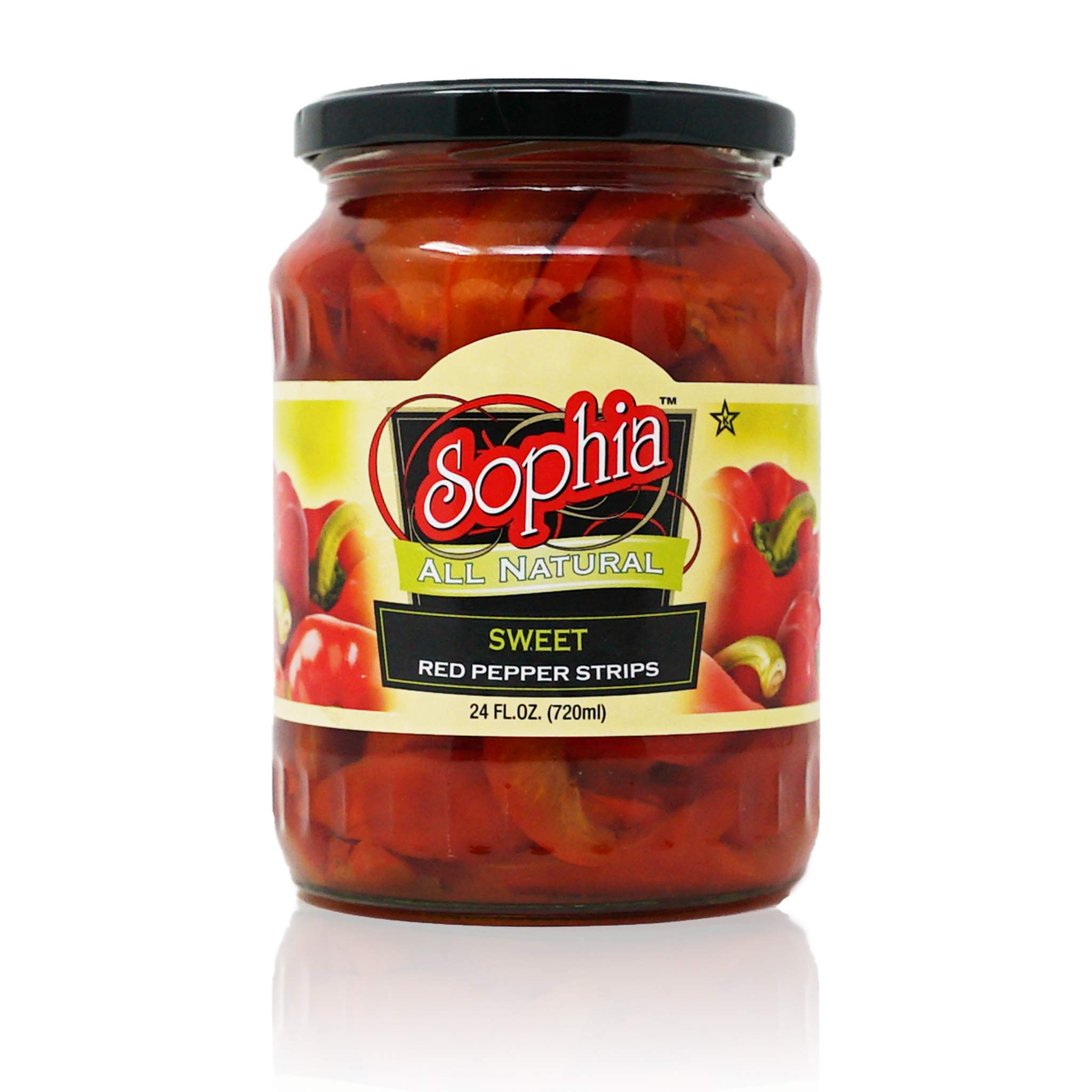 Sophia Peppers - Red Marinated Strips 24oz (2-pack)