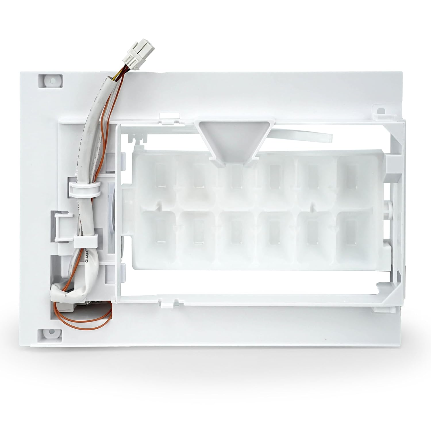 Upgraded AEQ72909603 AEQ72909602 Refrigerator Ice Maker Assembly, Compatible with LG Refrigerators, Replacement for 2216335 AH3617225 EA3617225, 12 Cube Flex Tray Kit, Half Year Warranty