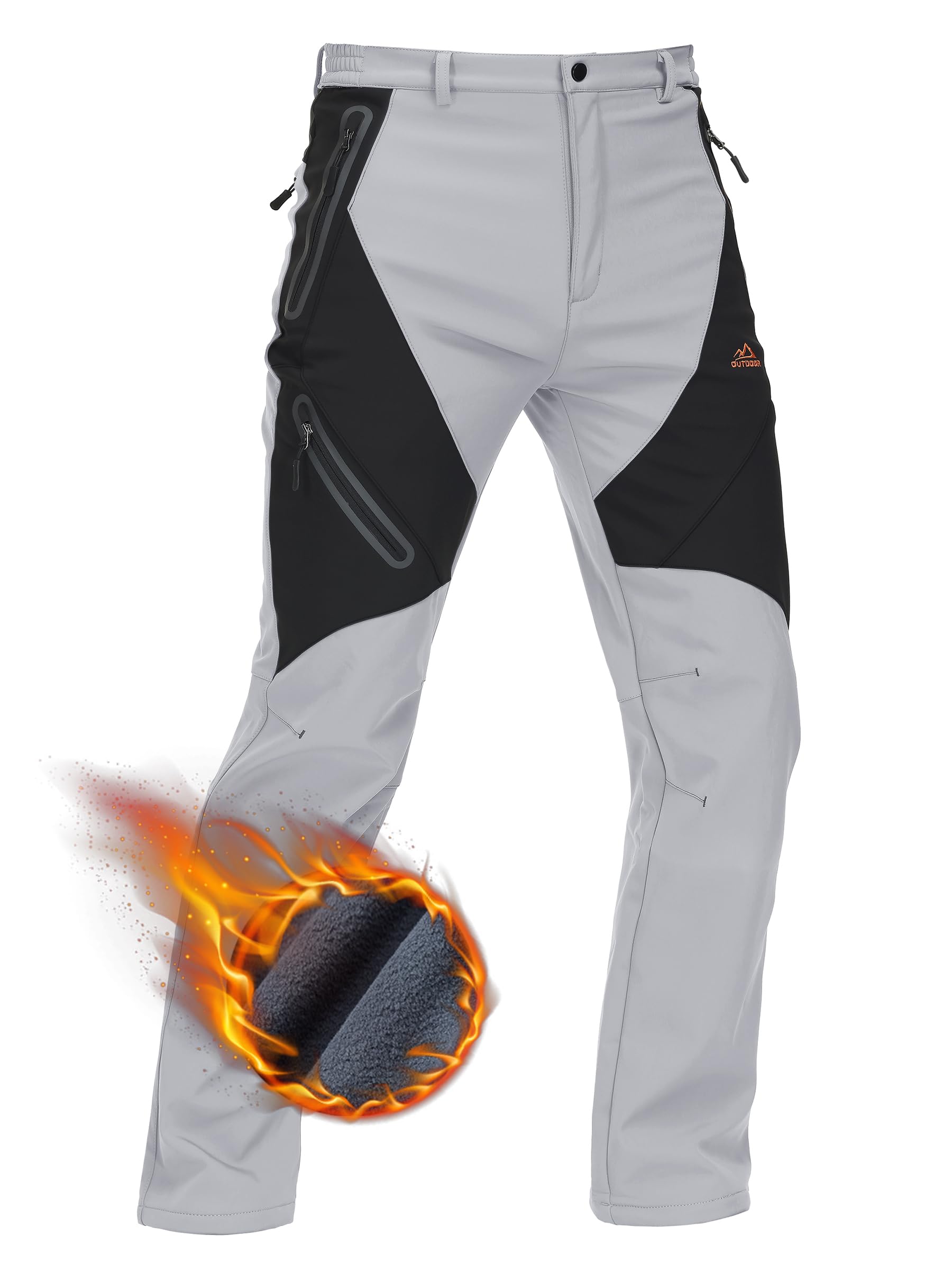 TACVASEN Men's Skiing Snow Pants