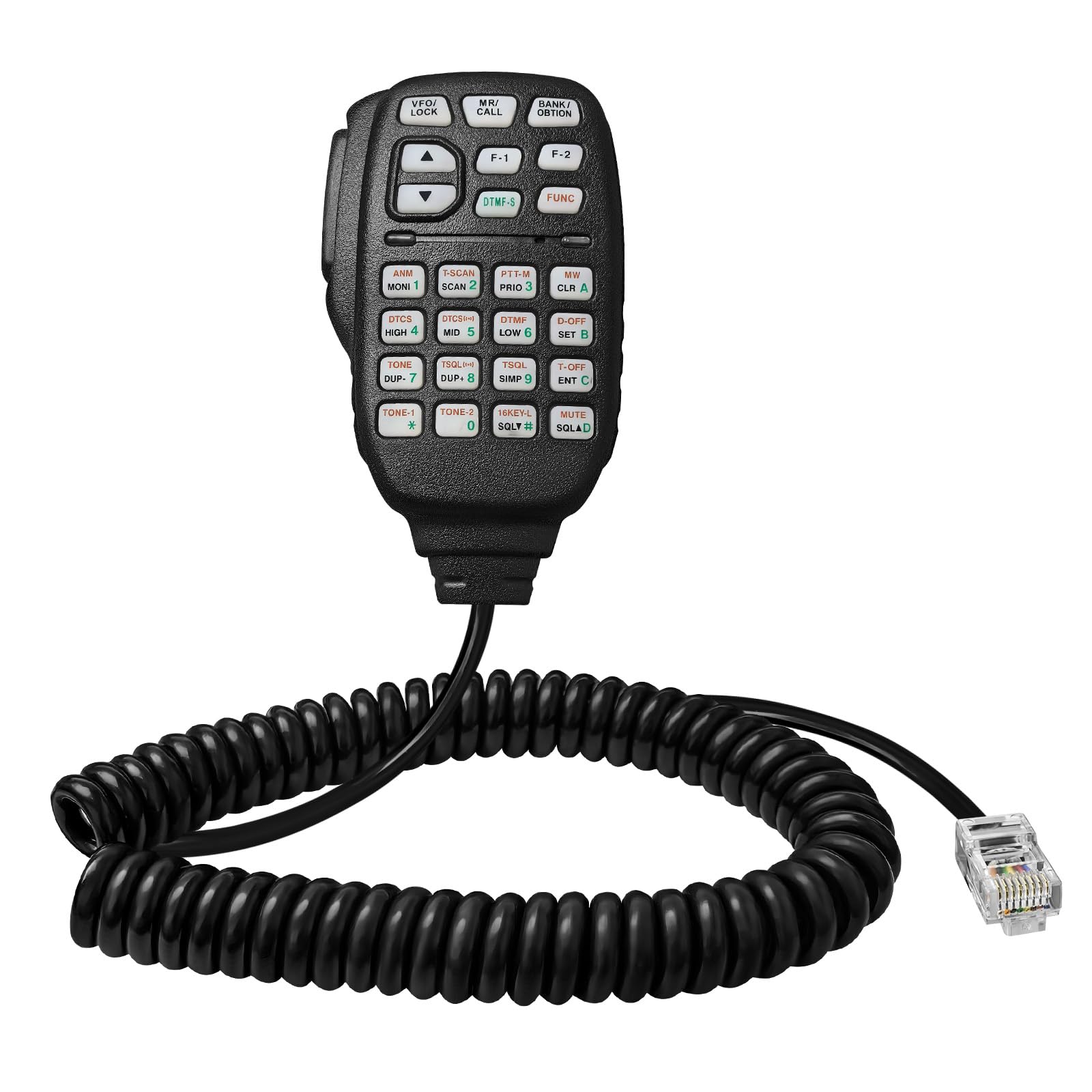 HM-133V DTMF Remote Microphone For Icom Radios - RJ45 8-Pin Handheld Mic Replacement