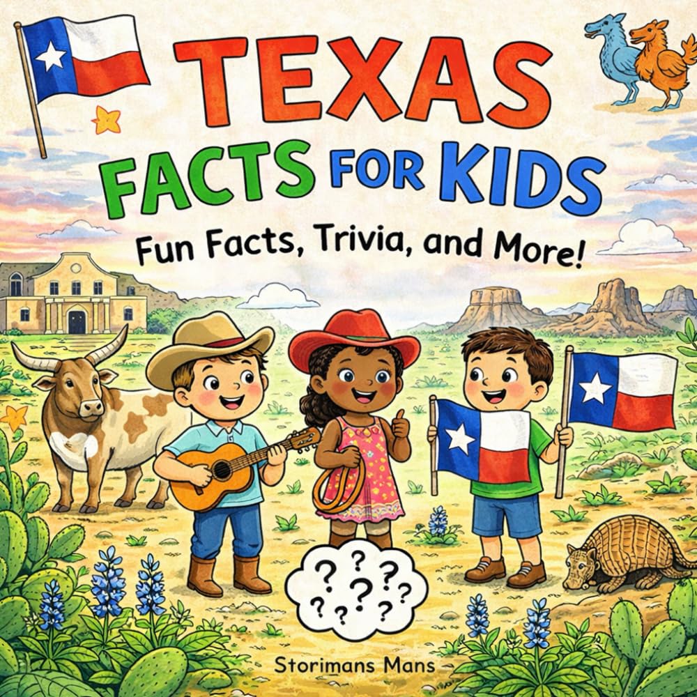 Texas Facts for Kids 5–10: A Simple Guide about Cowboys, Wildlife, History, and Famous Places