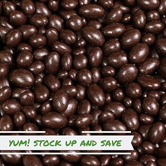 Dark Chocolate Covered Pistachio by It's Delish, 48 OZ Jumbo Container | Chocolate Candy Nuts Bulk Pistachios Chocolates Sweet & Crunchy Nut Snack | Vegan, Kosher