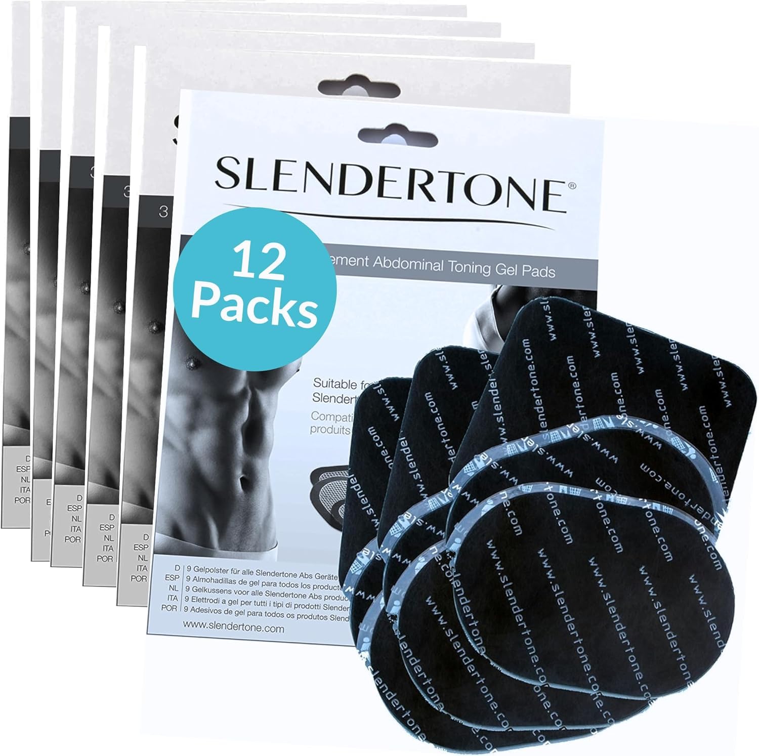 トイプルスレンダートーン交換用パッド 3個セット×9、ジェルパッド4枚×5 Amazon.co.jp: Slendertone スレンダートーン 交換用ジェルパッド EMS