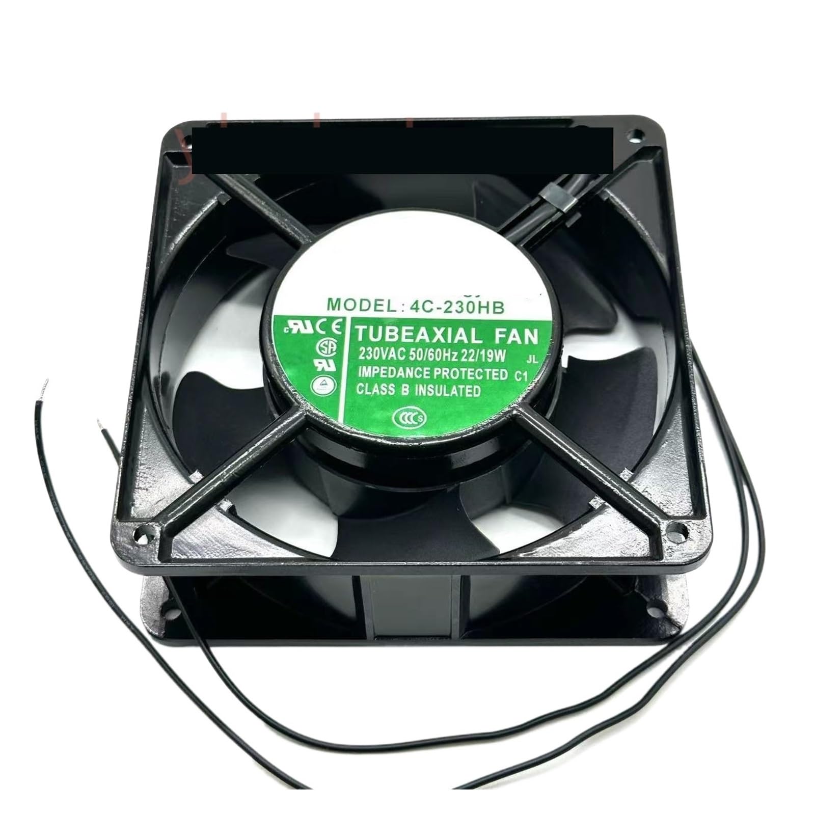 YMUGUEGH 4C-230HB AC 230V 22W 120x120x38mm 2-Wire Server Cooling Fan