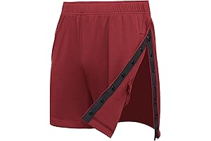 Deyeek Men's Snap Tear Away Shorts: Adaptive Comfort for Rehabilitation