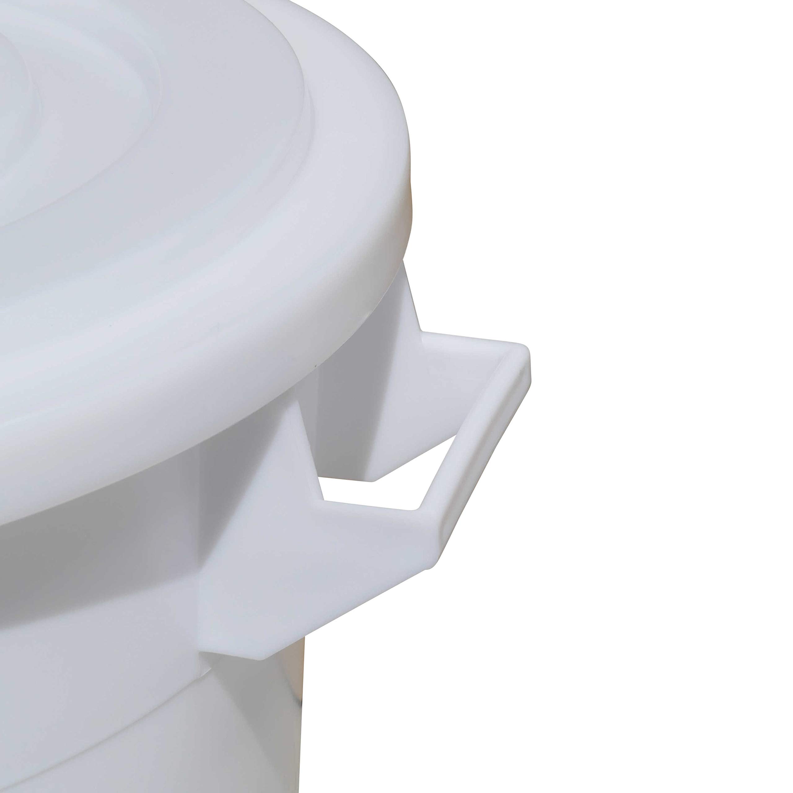 Seau de remplissage de miel 35 l ou 50 kg Convient à un usage alimentaire Avec robinet de remplissage et couvercle Robinet à presser Hobbock Pour l'apiculture