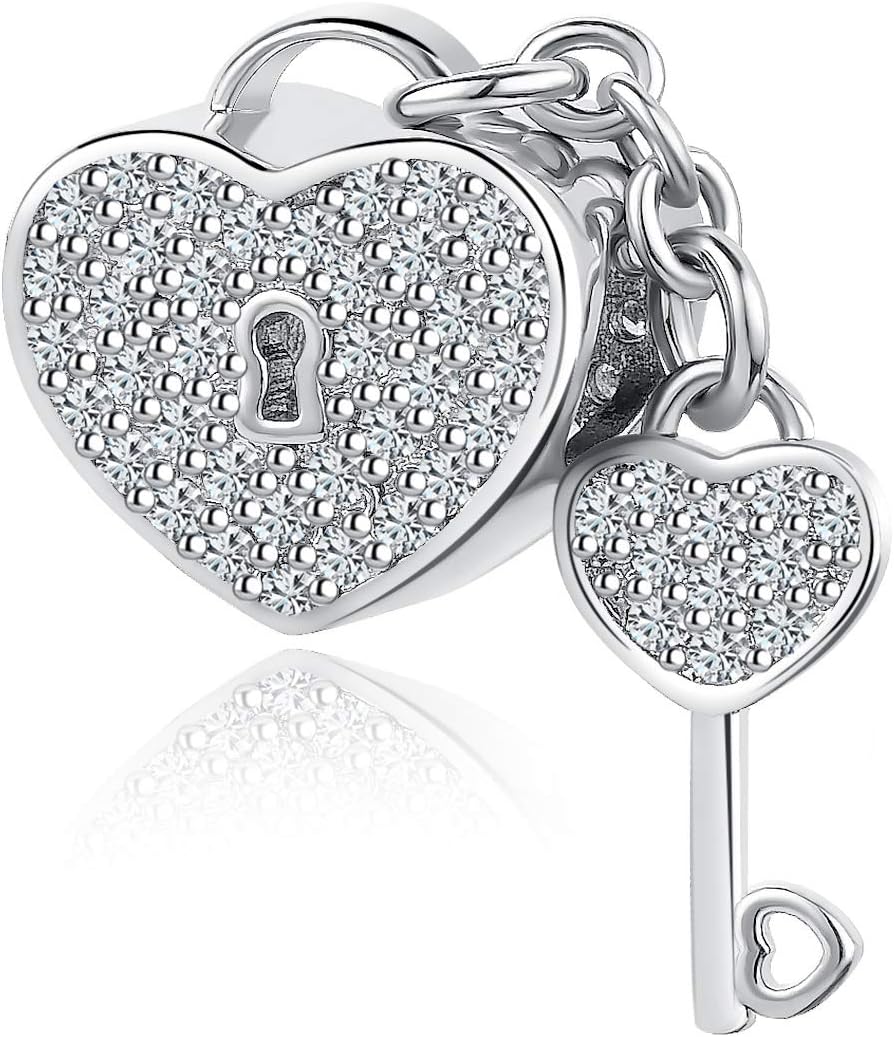 MZC Jewelry Key to My Heart Lock Love Forever 字樣墜飾手鍊 女友情人節