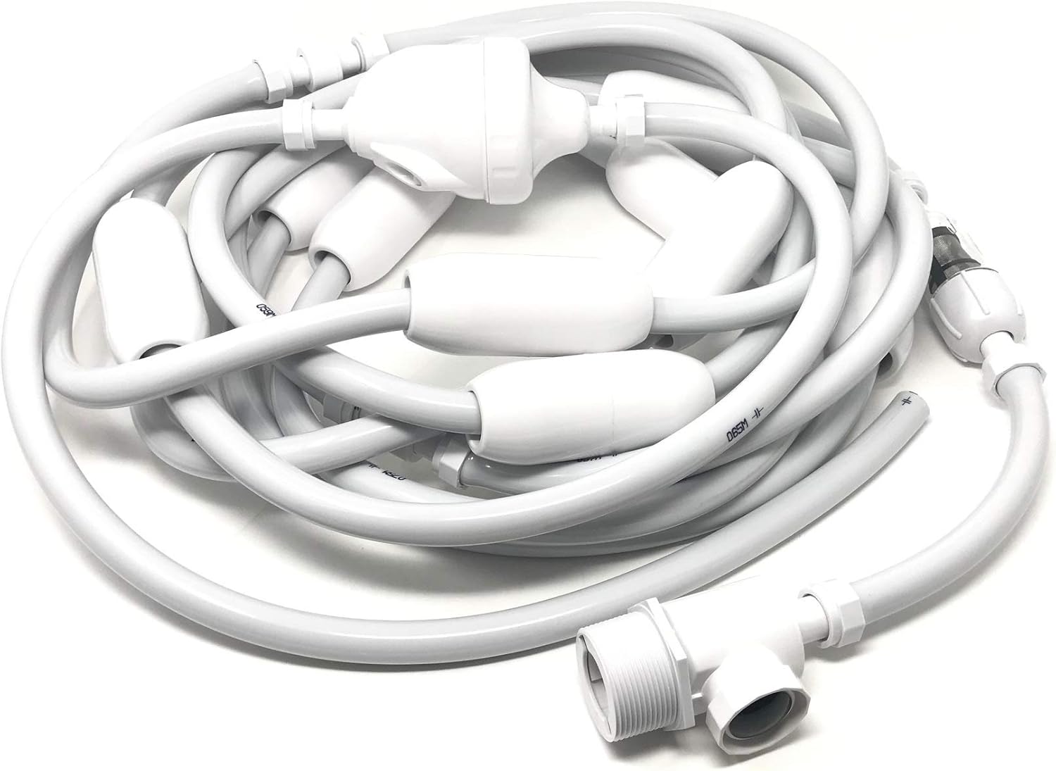Southeastern Pool Cleaner Complete Feed Hose w/UWF Swivel & Floats Replacement for Pool Cleaner 180 280 380 G5