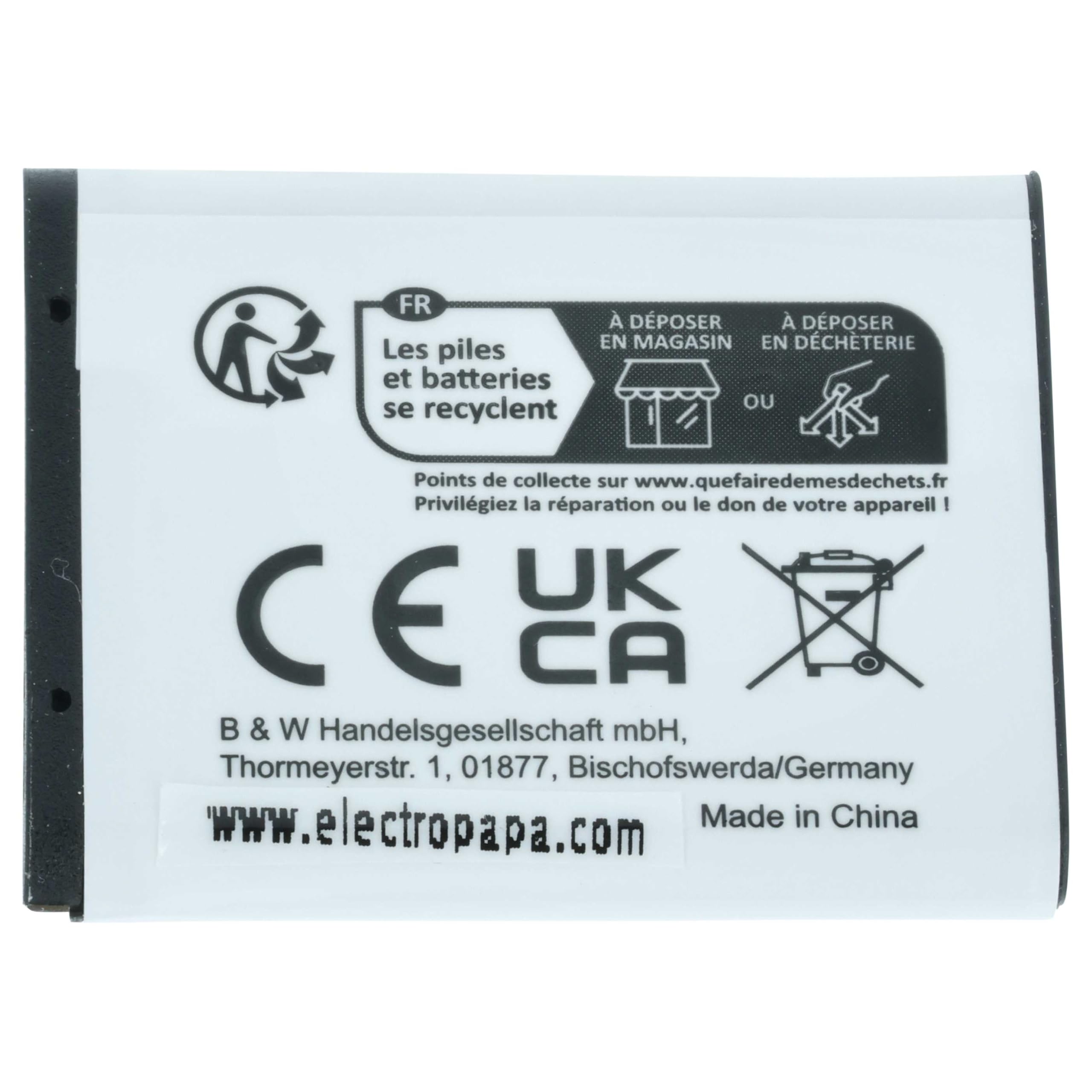 Bateria LI-ION nadaje się do SAMSUNG BP70a, BP-70a