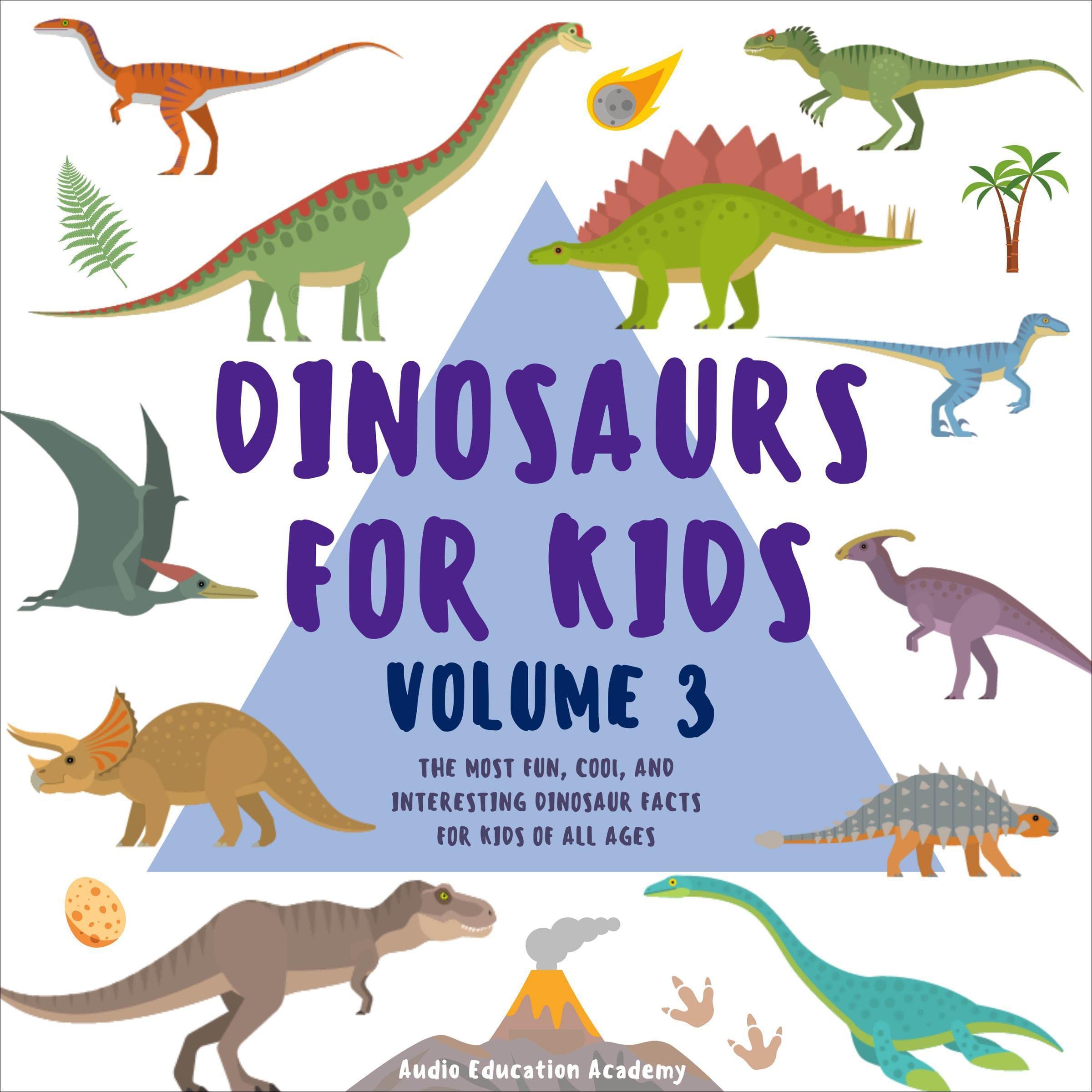 Cover art for Dinosaurs for Kids, Volume 3