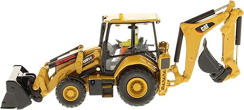 Miniatura 4 de 150 Caterpillar 420F2 IT Retroexcavadora - Serie de línea alta por Diecast Masters - 85233 viene con barrena brazo de material horquilla de palets y
