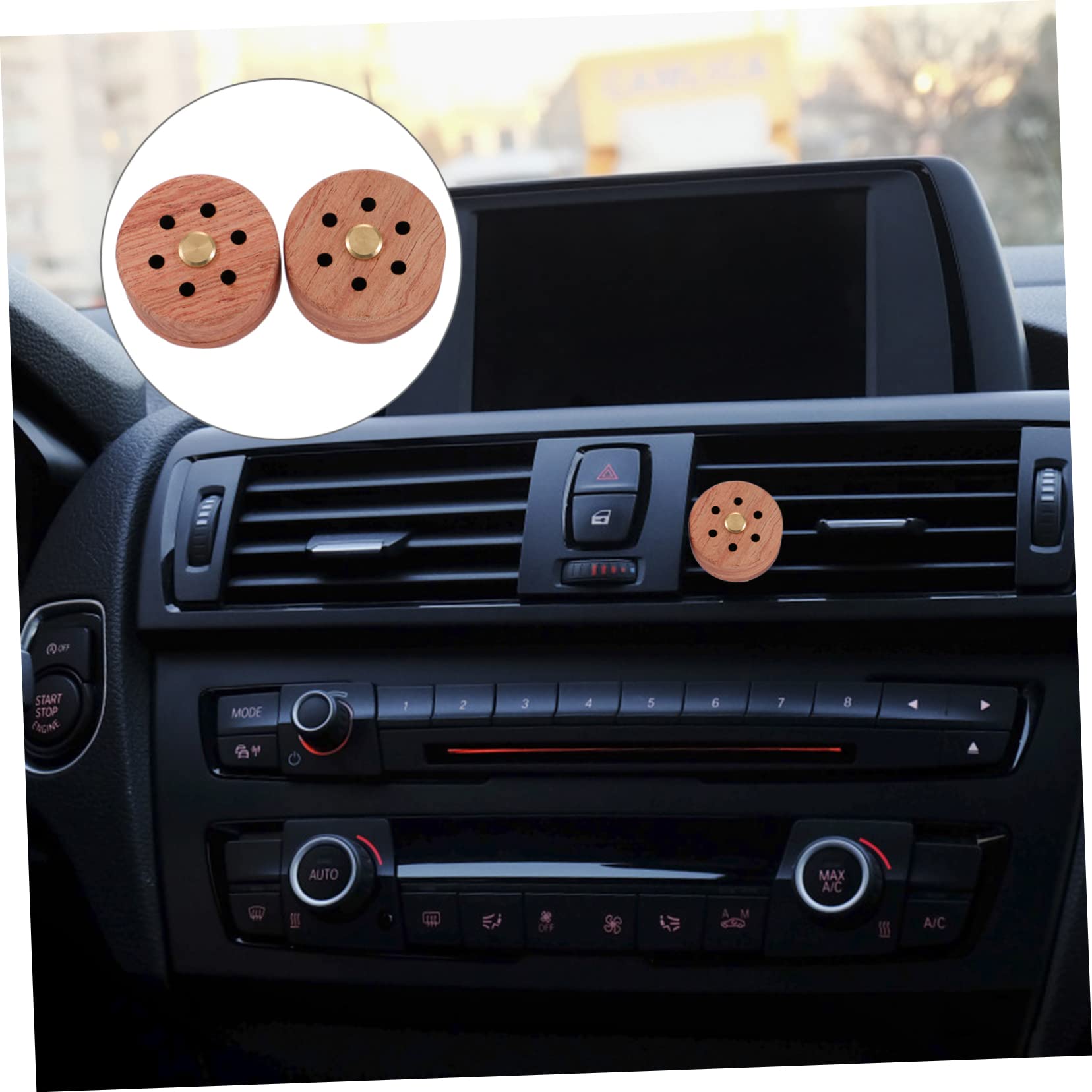 Baluue 2stücke Auto Duft Diffusor Essential Oil Diffuser Für Auto-innenraum Dekorativ Und Langlebig Für Schlafzimmer Und Sorgt Für Angenehme Raumerfrischung