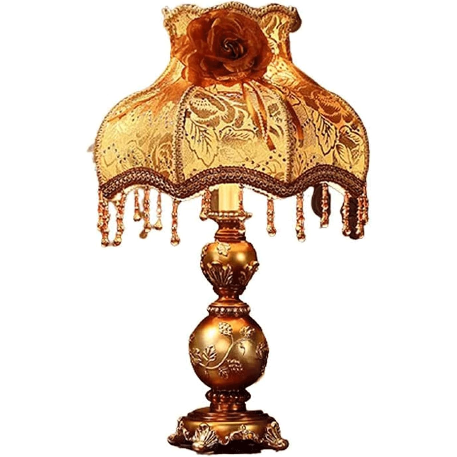asdchZen Desk Lighting Elegant Table Lamp Desk Lamp Exquisite Resin Minimalist Button Switch Decoration Bedside Lamps Vintage Nightstand Lamps Work Lamp-A-51Cm*31Cm,C-51cm*31cm