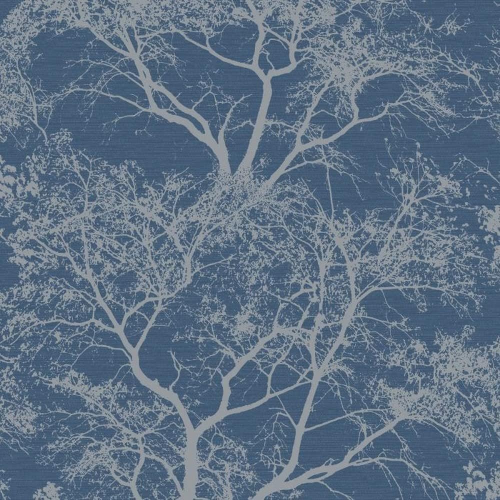 Whispering TreSpain Wallpaper - Dusky Pink - Holden Decor 65400
