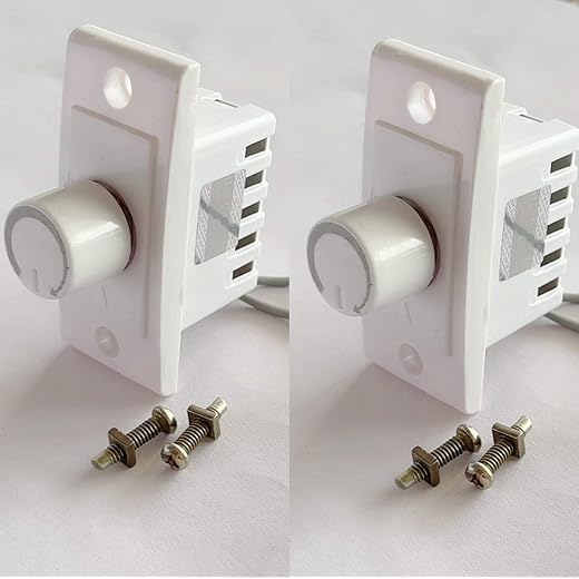 HI PLASST PINS N PLUGS Pack of 2 Non Modular 1M Switch Dim