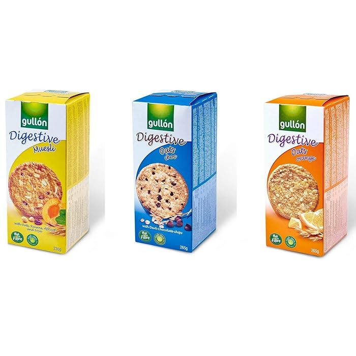 Buy Gullon Digestive Biscuit Cookie Variety Pack 3 Flavors Gullon
