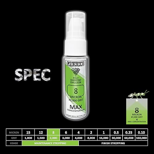 Miniatura 4 de Jende Emulsión de 8 micras máx. de polietileno de diamante, emulsión de 0.7fl oz-mayor nivel de quilates de diamante