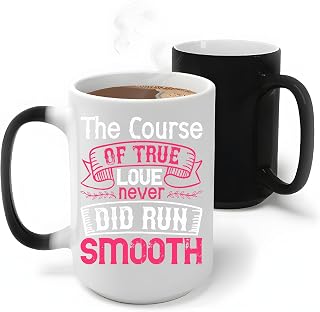 Poetic Bulldog Lover Gifts for True Love Seekers Inspirational Gift Ideas 11oz 15oz Color Changing Mug