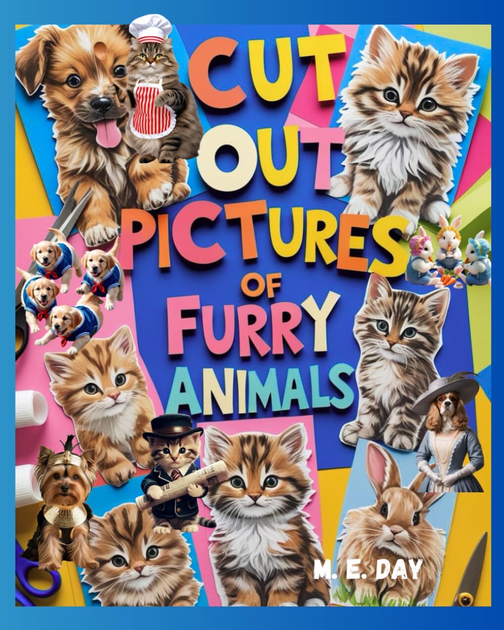 Découpage animaux sans imprimer : 600 illustrations prêtes pour vos collages
