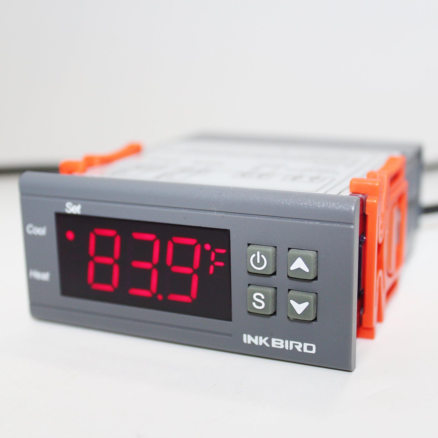 Inkbird Dual Stage DV 12V Digital Temperature Controller Fahrenheit Thermostat Heating and Cooling for Homebrewing Brew Fermenter Fridge Incubator Greenhouse : Industrial & Scientific