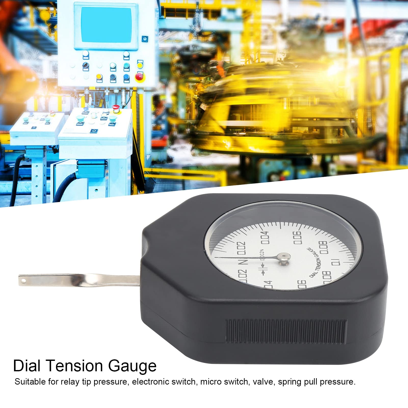Spring Tension Gauge Dial Tension Gauge 0.1N - Gram Force Meter With ...