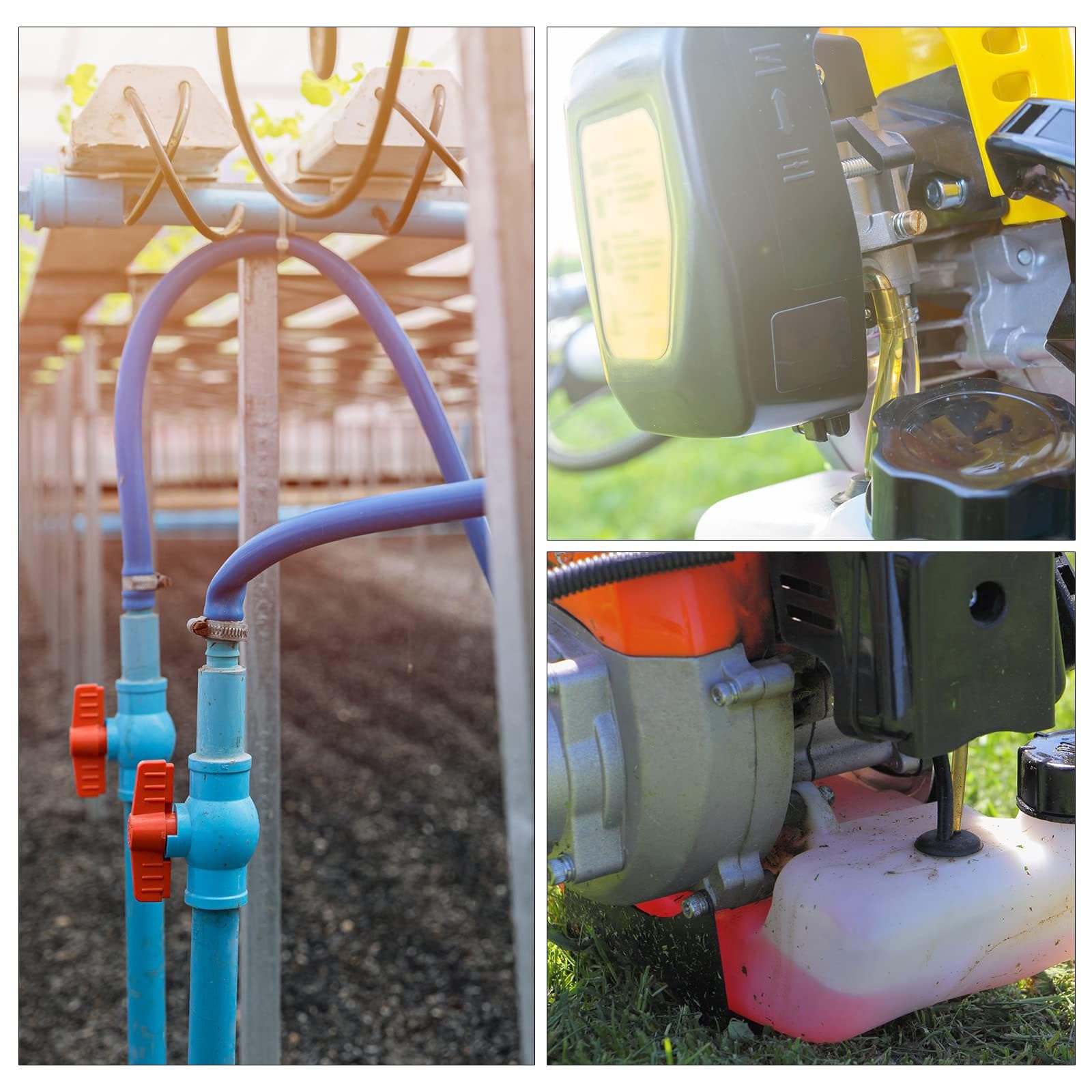 aire manguera tubo comprimido Manguera De Poliuretano Naranja, Tubo De Gas Para Compresor De Aire (diámetro Interior: 2,5 Mm, 5 Mm, 8 Mm, 10 Mm Y 12 Mm), Tubería(A,L 50m/164ft OD X ID 10 X 6.5mm)