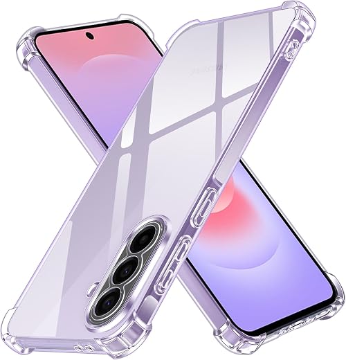Prime Retail Clear Back Cover Case for Samsung Galaxy A37 5G, Shock Proof 360 Degree Protection, with Camera Protection fo...
