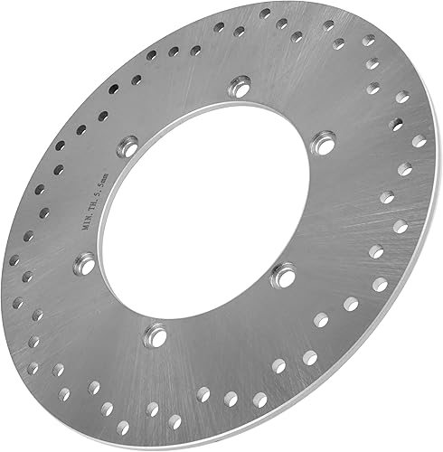 Miniatura 5 de Caltric Rotor de disco de freno trasero compatible con Honda Vtx1300S Vtx1300C Vtx1300R Vtx1300T 2003-2009