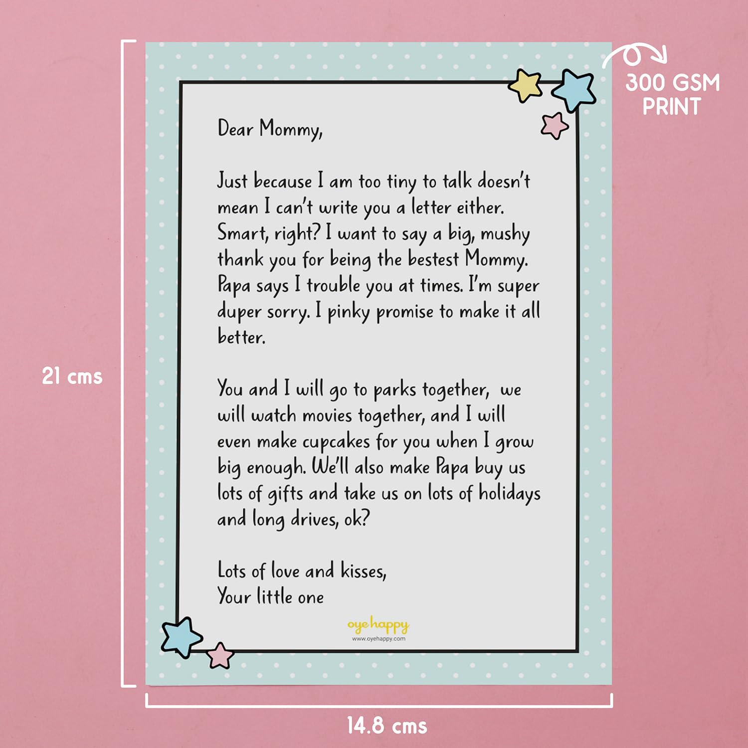 New Mom Gift - Letter for Expecting Mothers -5