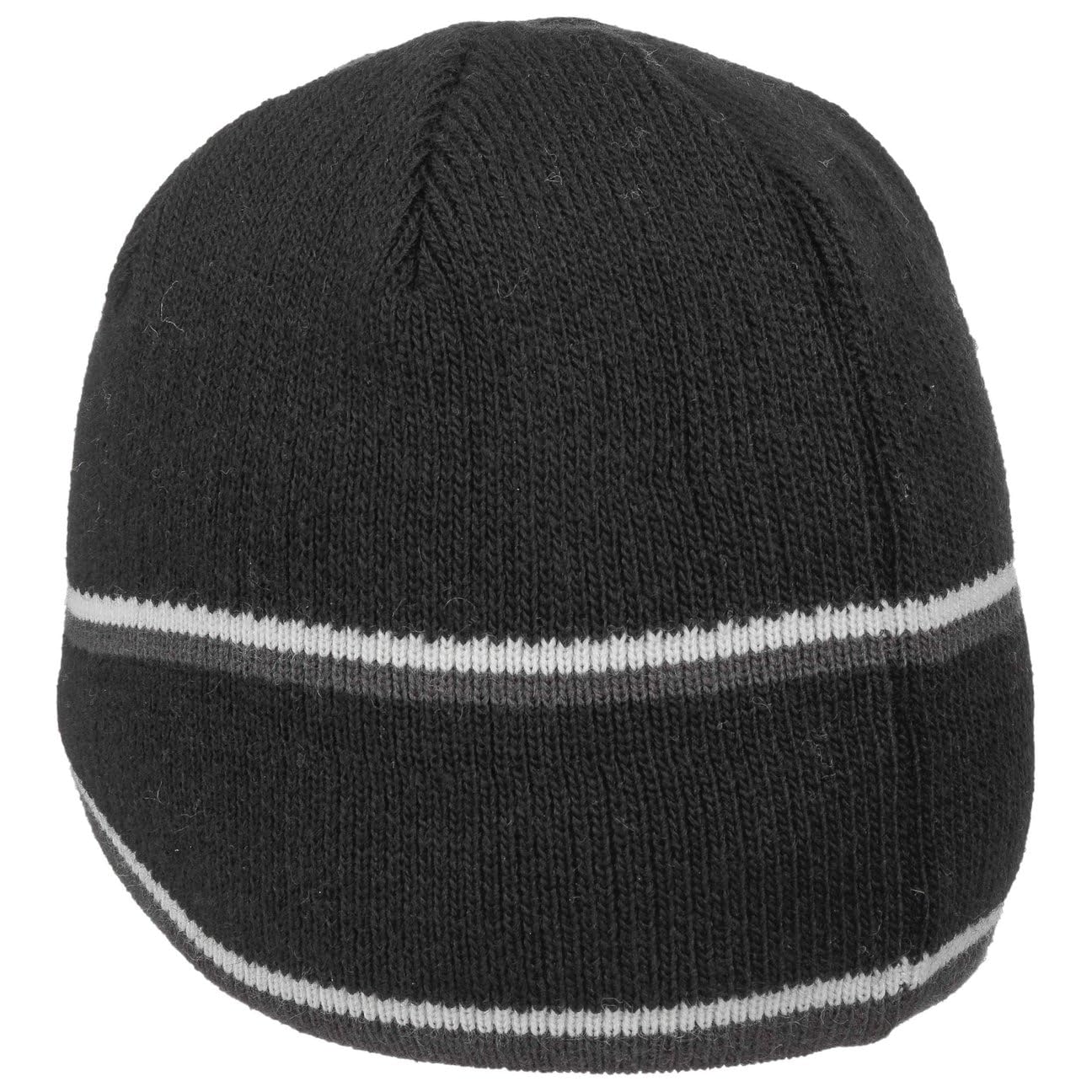 Bonnet avec Protege-Oreilles Femme/Homme - Made in Italy pour Femme en Laine Homme Doublure, Doublure Hiver Automne-Hiver