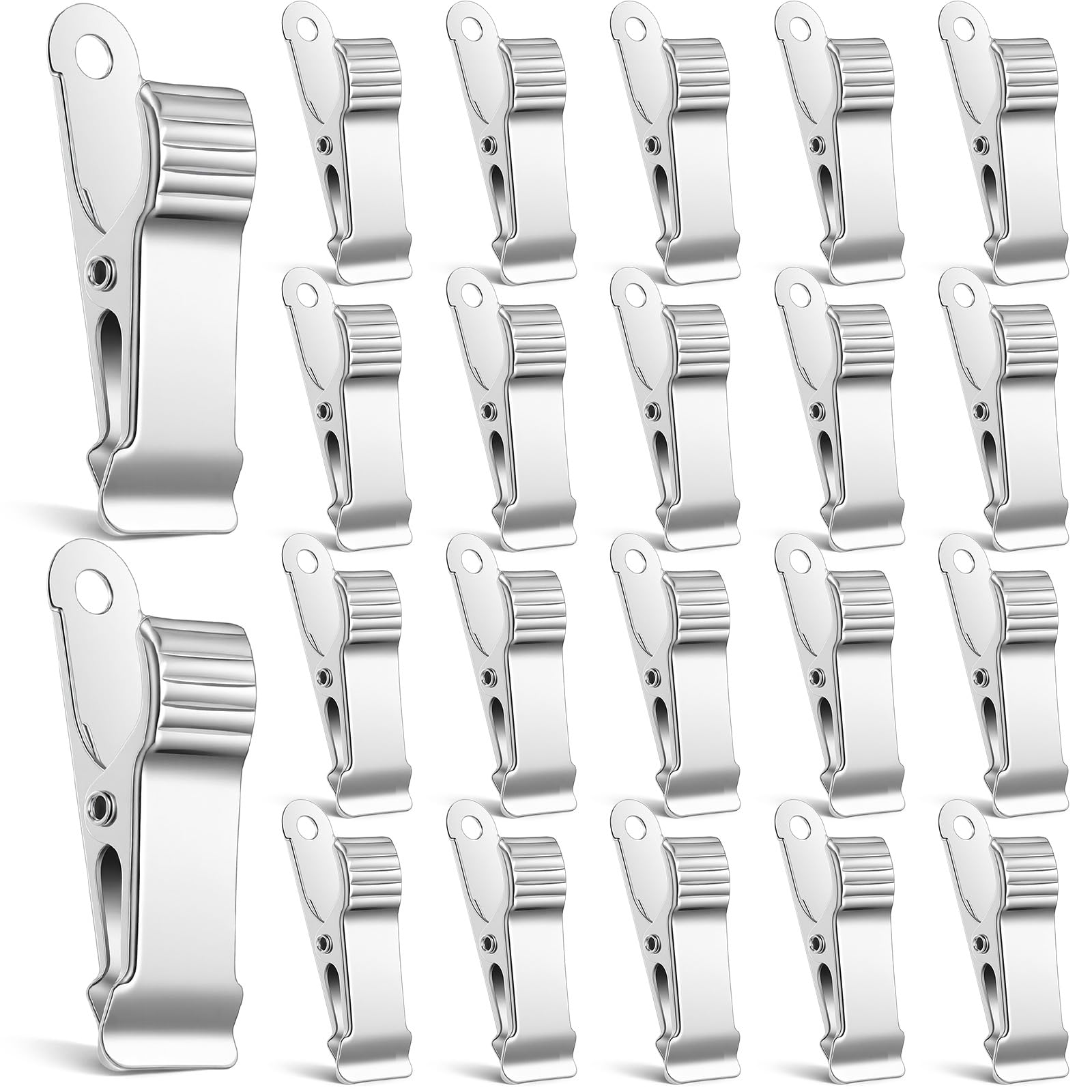 22 Pcs Small Metal Clips, Stainless Steel Alligator Clips for Crafts, Oven Safe Clip for Baking Pan, Mini Clamps Backdrop Clip for Office Paper Hanging Lights
