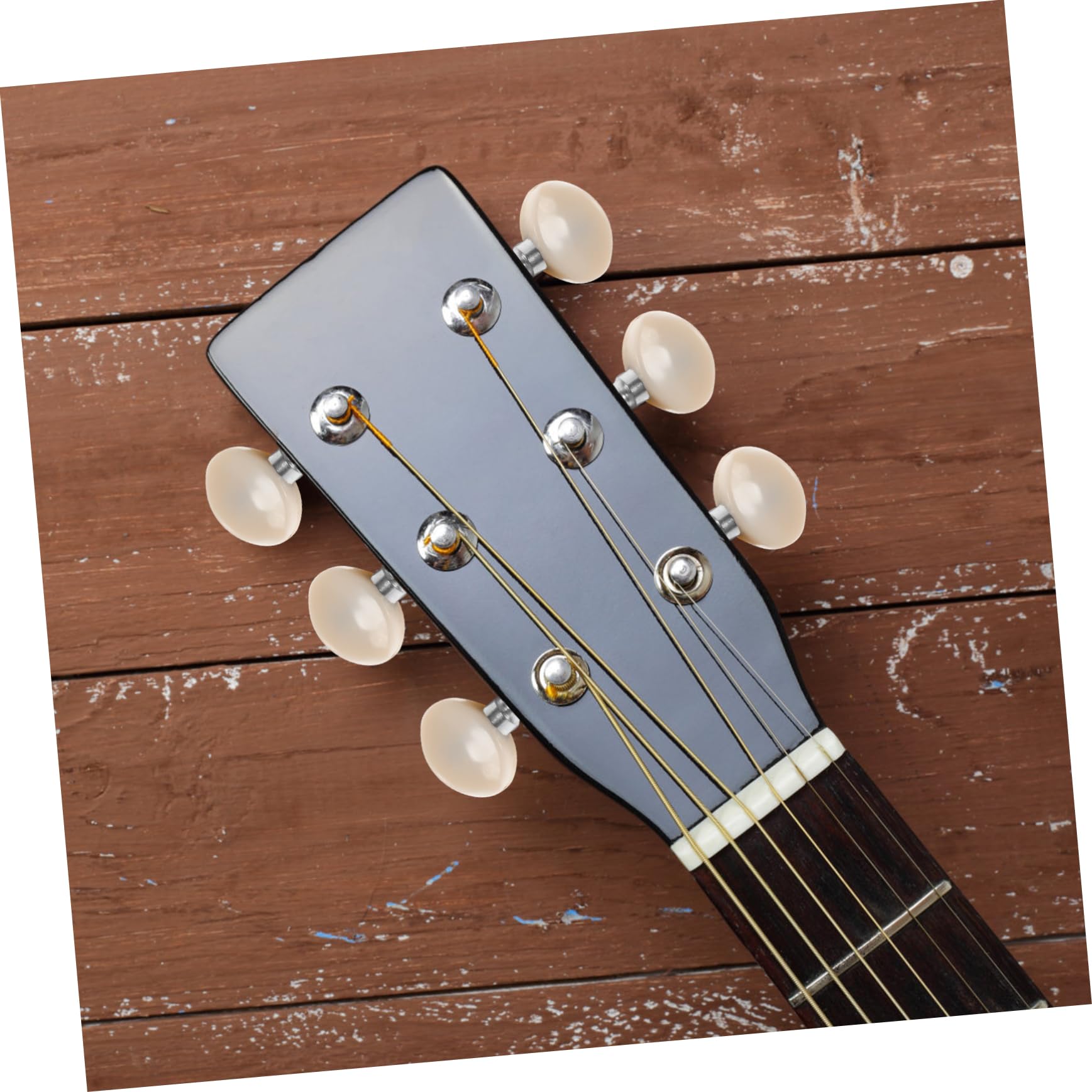 ERINGOGO 6pcs Guitar Tuning Pegs Acoustic Guitar Accessories Tuning Keys Sturdy Craftsmanship User-friendly Great for Practice or Performance