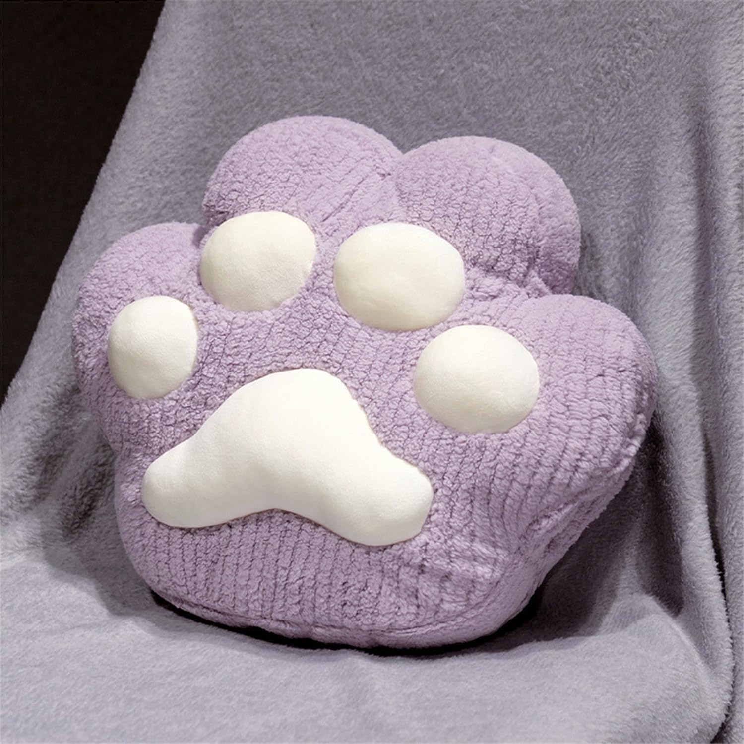 2 in 1 Cats Paws Pillow Travel Blanket Folding Air Conditioning Blanket Car Interior Cushions Pillow Naping Quilts Soft Cotton