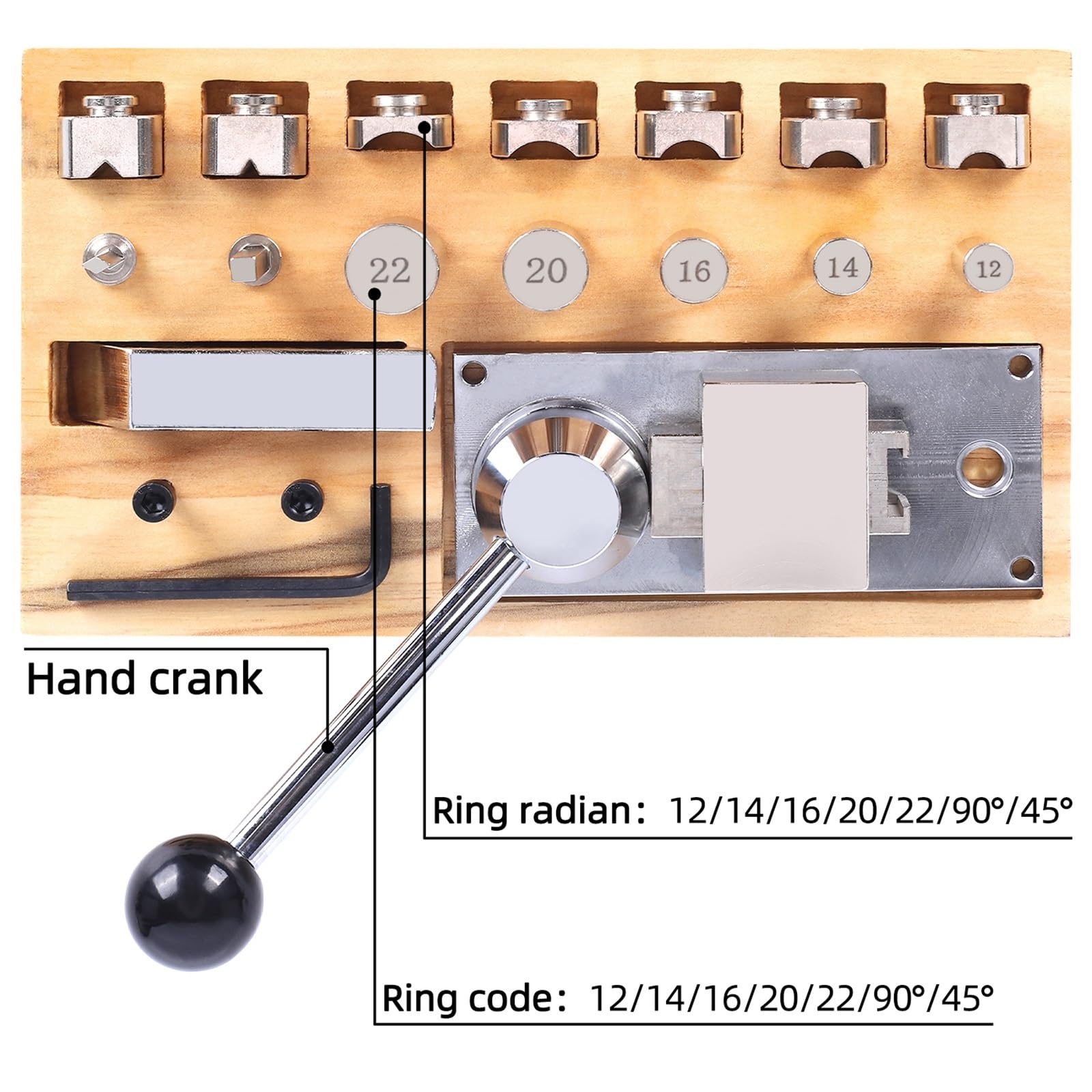 Herramienta Para Doblar Anillos Máquina dobladora de anillos for pendientes, oro, plata y cobre, for formar, mini laminadora, herramienta for reparar joyas